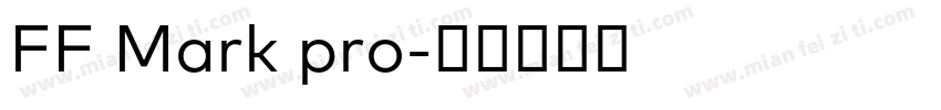 FF Mark pro字体转换